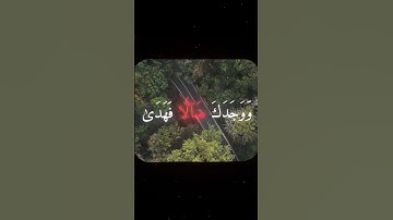 سورة الضحي | المنشاوي #قرآن #اللهم_صل_وسلم_على_نبينا_محمد #foryou #explore