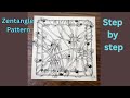 Zentangle Pattern-Vioson By Emily Huang | Drawing Tutorial For Beginners