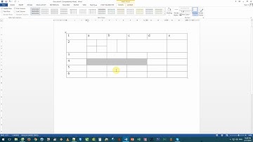 Hướng dẫn tách ô, gộp ô cell, tách bảng trong soạn thảo word 2003, 2010, 2016