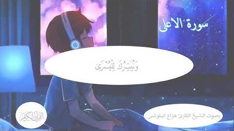 سورة الاعلى بصوت القارئ محمد هشام
