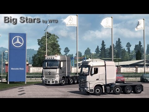 Big Stars - Actros / Arocs SLT for ETS2 | Trailer