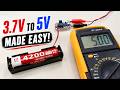 How to Convert 3.7V to 5V (Precise &amp; Easy Tutorial)