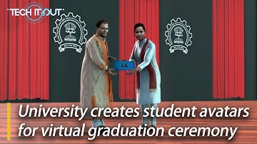 VR graduation ceremony at the Indian Institute of Technology (IIT) Bombay
