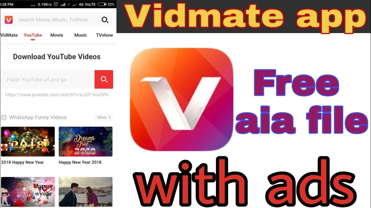 How to make a Vidmate app by Thunkable with free aia file