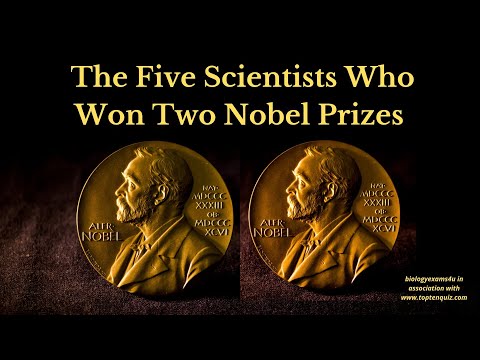 Video: Štyria ľudia získali dvakrát Nobelovu cenu