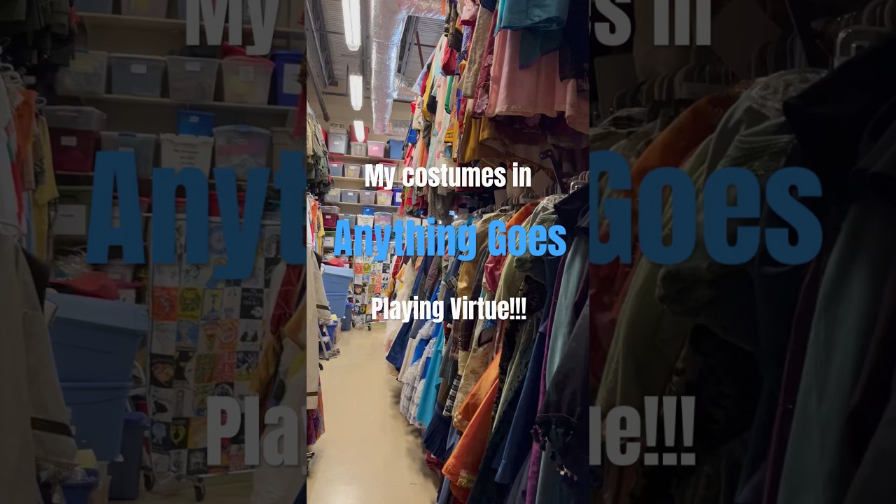 Sneak peek of my costumes in Anything Goes!!! 