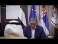 الرئيس الصربي يستقبل رئيس المجلس الوطني الاتحادي.. ويؤكد على العلاقات الوثيقة التي تجمع البلدين