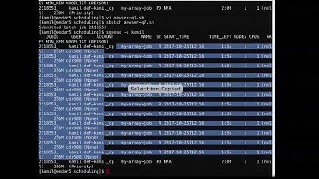 Scheduling & Job Management: How to Get the Most from a Cluster - PART 2