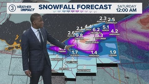 Lake Effect Snow Warning issued: Cleveland weather forecast for Nov. 26, 2025