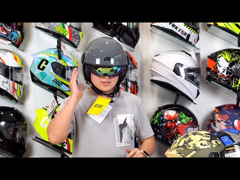 Video Mũ 3/4 2 kính POC City có thật sự chỉ nặng 1.150g - youtube