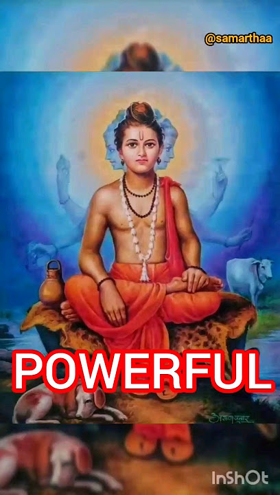Most powerful datta guru mantra I #dattaguru #dattatreya #datta