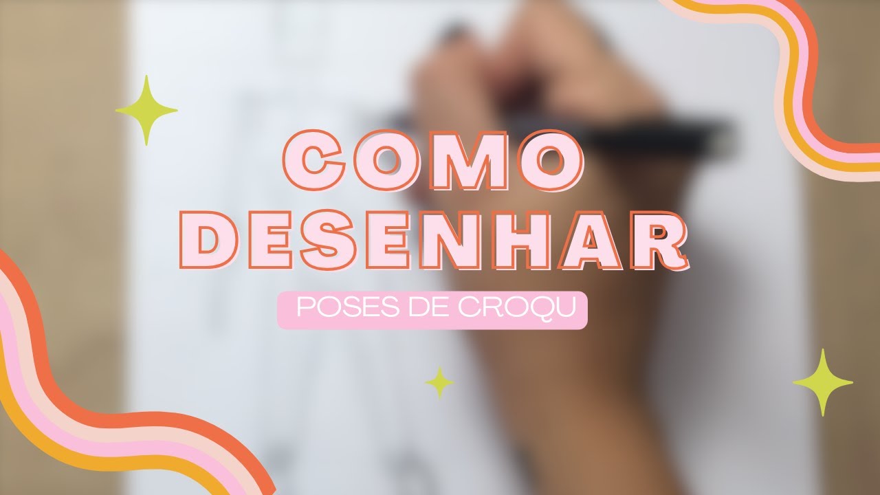 Como desenhar  poses de croqui | Desenho de moda passo a passo 