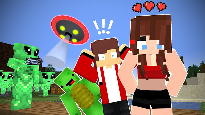 Maizen : Save JJ Sister From Alien JJ Abduction - Minecraft Animation Jj & Mikey