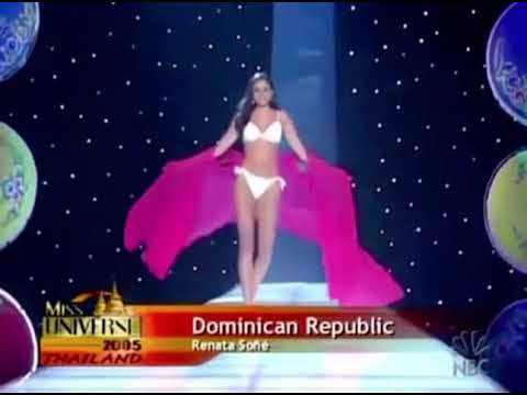 Renata Soñé - Miss Universe 2005 - Swim Suit Competition - Dominican Republic