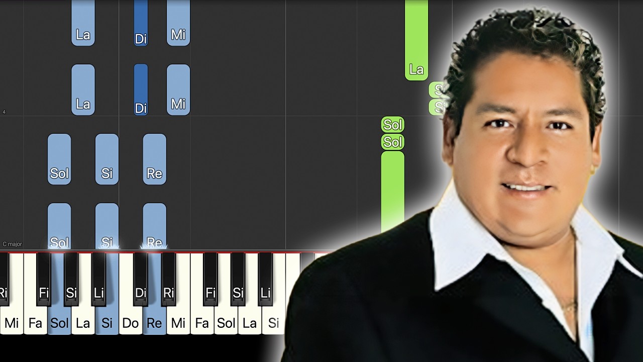 Me Volvi A Acordar De Ti - Los Ángeles de Charly - Piano Tutorial