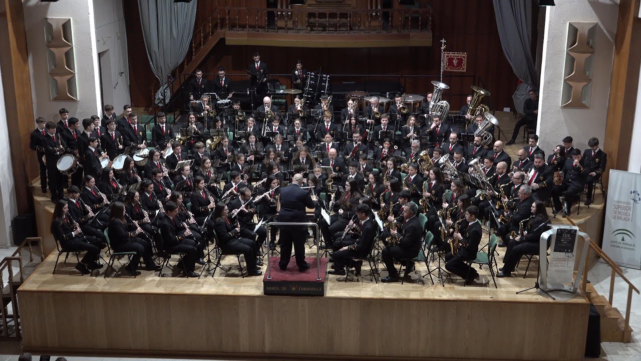BM ZAMARRILLA XXIV ANIVERSARIO MALAGA 2023 CONCIERTO BENEFICO 4K