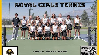 Roy High School 2004 Sports player introductions-  Girls Tennis