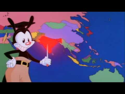 Animaniacs - Yakko's World - HIGH QUALITY