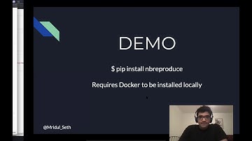 Mridul Seth - nbreproduce: Jupyter notebooks in reproducible environments| PyData Global 2020