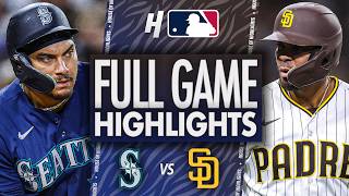 Seattle Mariners Vs San Diego Padres - Full Game Highlights April 15, 2026 Mlb Season