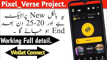Pixel Verse Working Detail | Pixel Verse New Mining App | Telegram Mining App | Zeshan A-1 Z-2 Tech