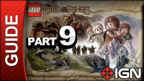 LEGO The Lord of the Rings Walkthrough Part 9 - Track Hobbits