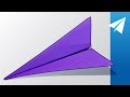 FLIES OVER 100 FEET! — Amazing Dart Paper Airplane | How to Make Stingray, Designed by Origamics