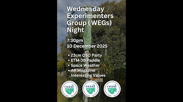 23cm QSO Party + ETM-3B Paddle + Space Weather + AR Magazine + Interesting Valves + More