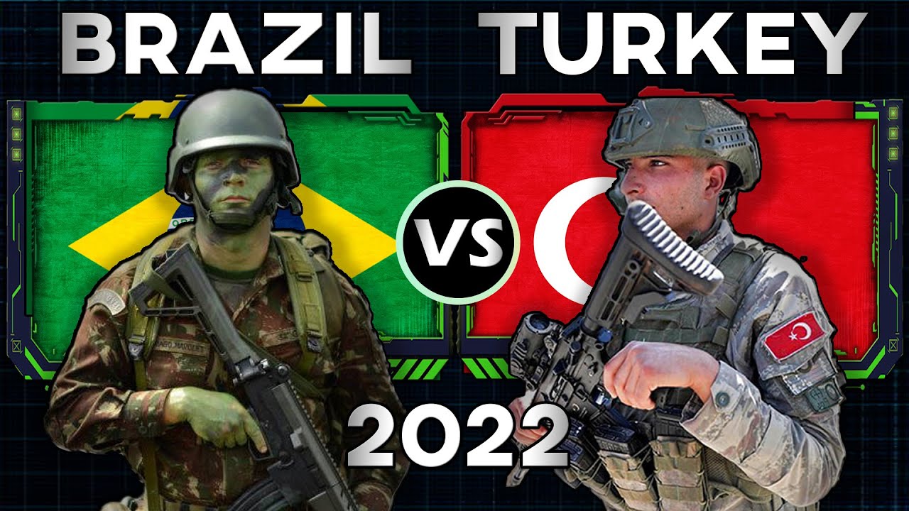 Brazil vs Turkey Military Power Comparison 2022