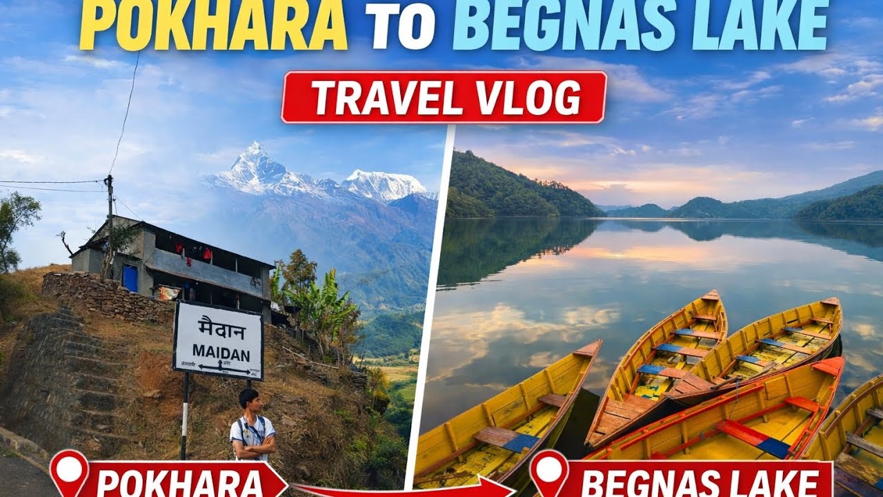 Porkhara to begnas lake  short vlog @Anit Gurung [first voicesing video]