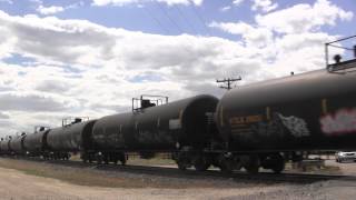 eastbound ethanol fuel train on the GSR  05/01/2014