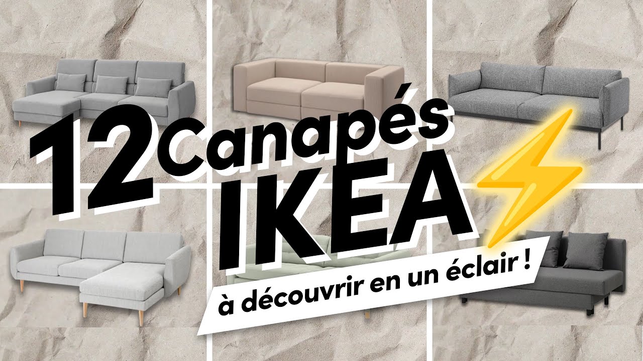 Vite, 12 Canapés IKEA à Ne Pas Rater ! 💥⚡ - YouTube