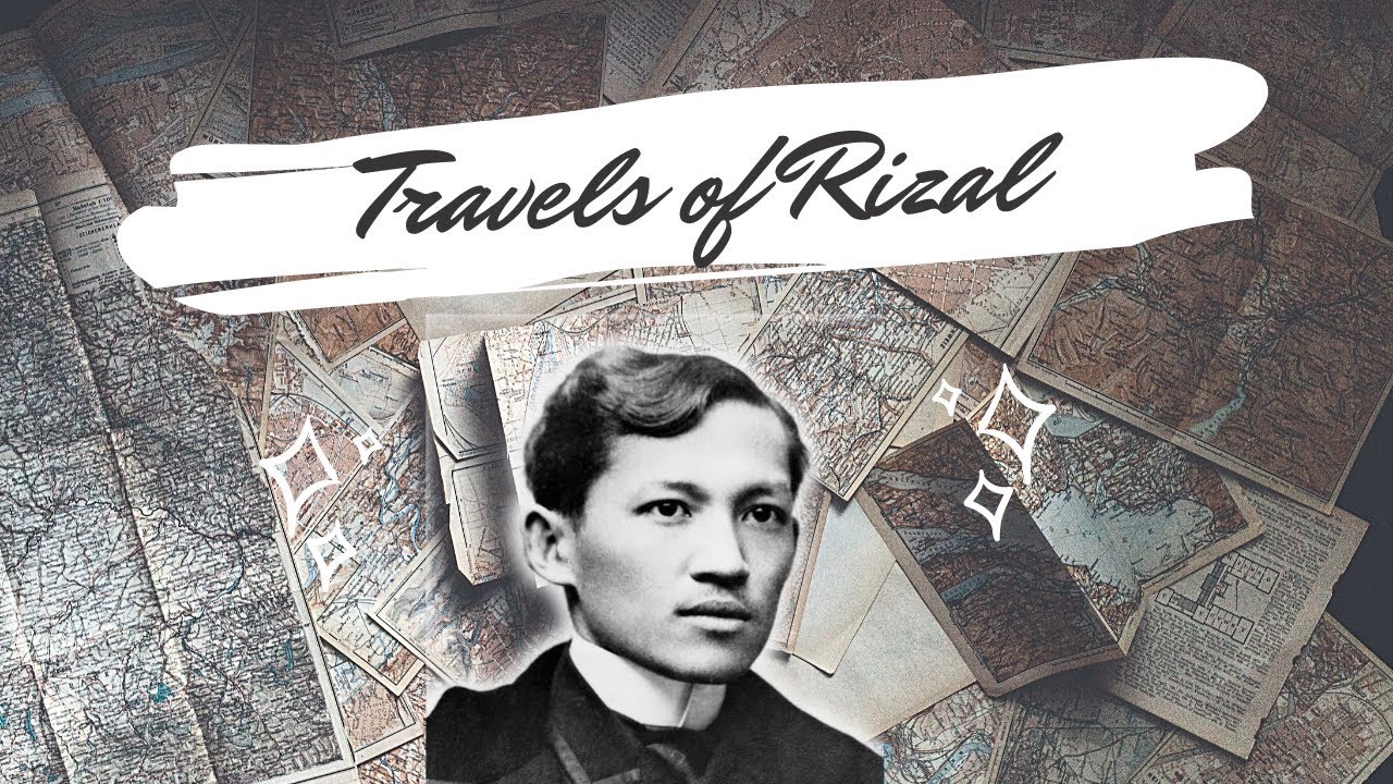 first and second travel of rizal