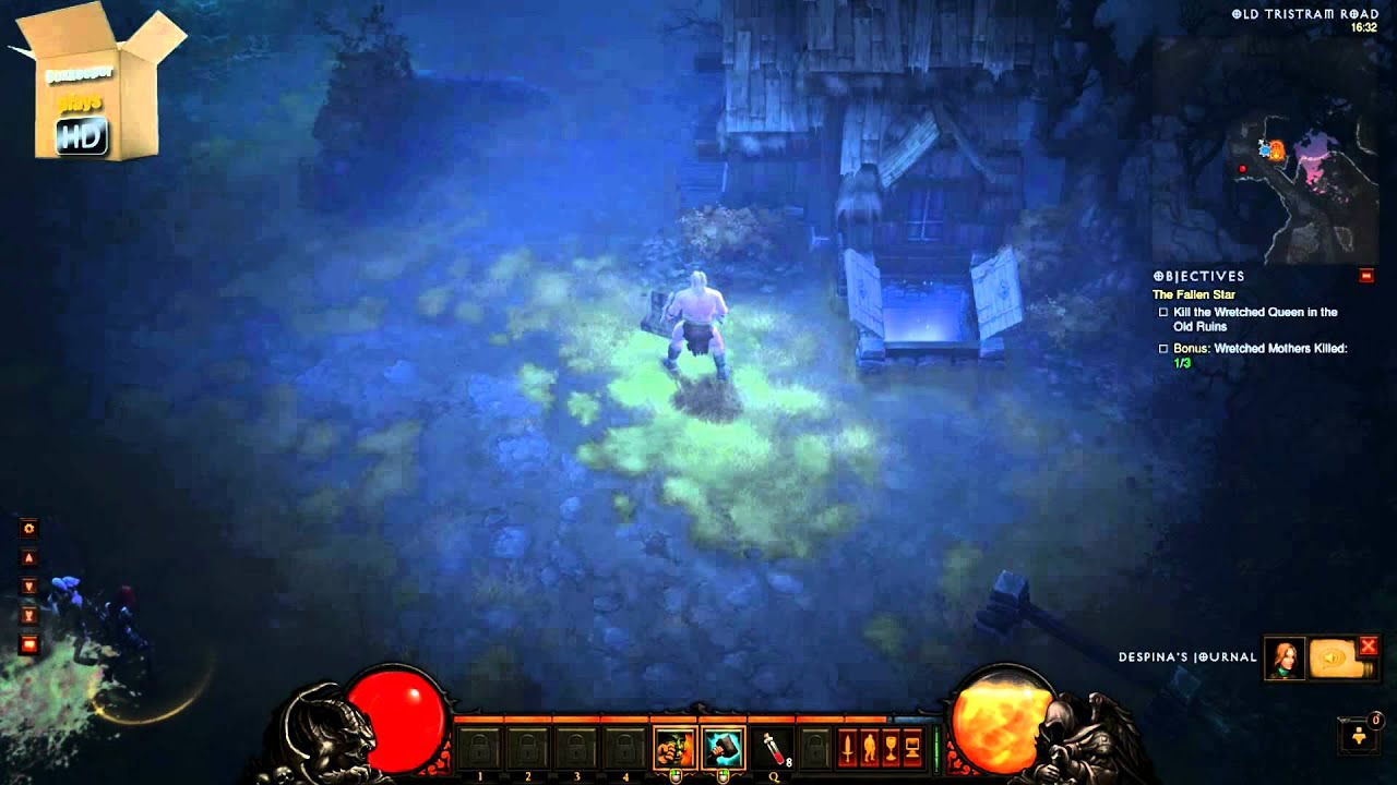 Boxkeeper plays: Diablo 3 (PC) HD / first 33 min. gameplay #01