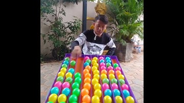 Puzzle sort ball solve quickly and easily in rainbow order