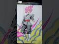 como dibujar a Goku black#GokuBlack#DragonBall#DragonBallFanArt#AnimeDrawing#DibujoAnime
