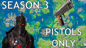 Aggressive Pistol Challenge Season 3 Fortnite Chapter 2