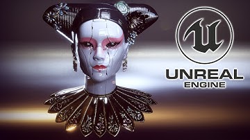 Lighting a Real Time Cyborg inside of Unreal Engine 4.25