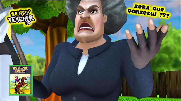 SCARY  TEACHER 3 D HOLD YOUR HORSES!!! A PROFESSORA MALVADA QUER APRENDER A ANDAR A CAVALO!!!