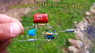 How to make led driver circuit | Diy transformerless power supply | 7,9,12,18 and 40 watts circuit.