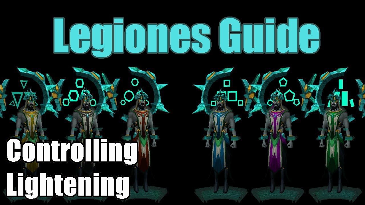 Legiones guide-how to control the lightening [Runescape] - YouTube
