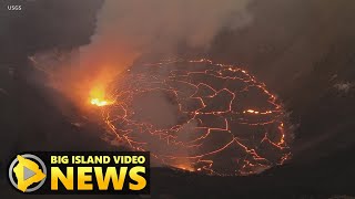 Kilauea Eruption Day Four - Rising Lava Lake Update (Dec. 24, 2020)