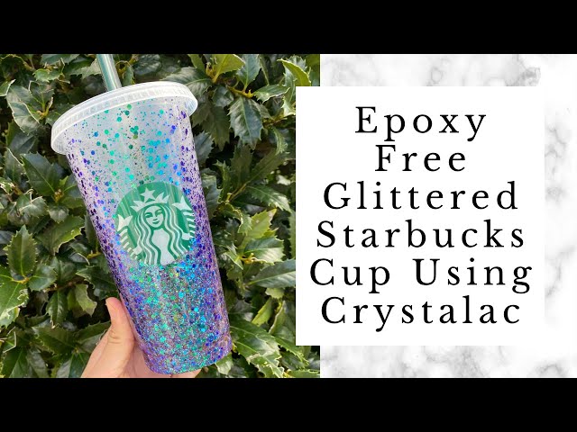 Custom Cactus Reusable Starbucks Venti Cold Cup Coated in Epoxy