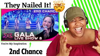 2ND CHANCE - YOU'RE THE INSPIRATION (Chicago) - X Factor Indonesia 2021 REACTION