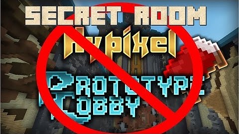 PROTOTYPE LOBBY SECRET ROOM HACK | Minecraft Hypixel Tips