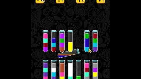 Color Water Sort 3D level 261 | Mobile Games
