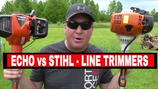 ECHO SRM2620T vs STIHL FS90R LINE TRIMMER COMPARISON