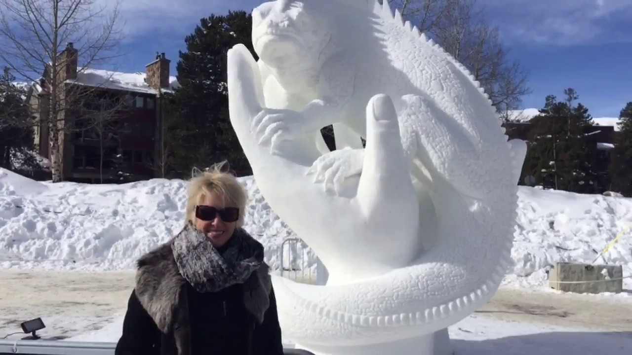 breckenridge international snow sculptures