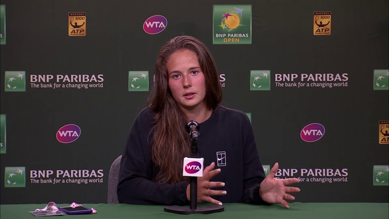 BNP Paribas Open 2018: Daria Kasatkina 3R Press Conference