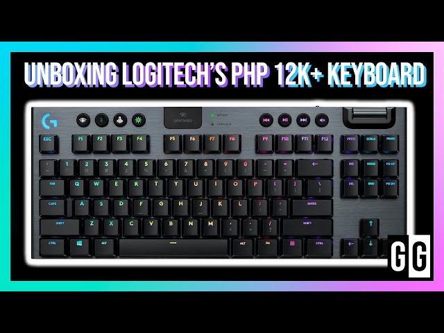 Logitech G913 TKL Wireless RGB Mechanical Gaming Keyboard Unboxing!